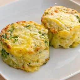 Creamy potato gratin from the air fryer