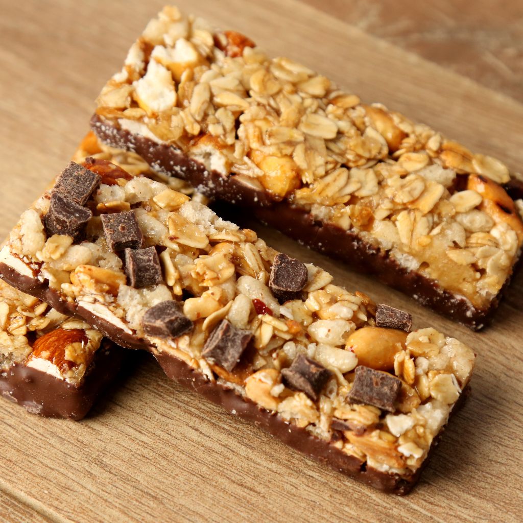 Müslibar lavet i airfryer