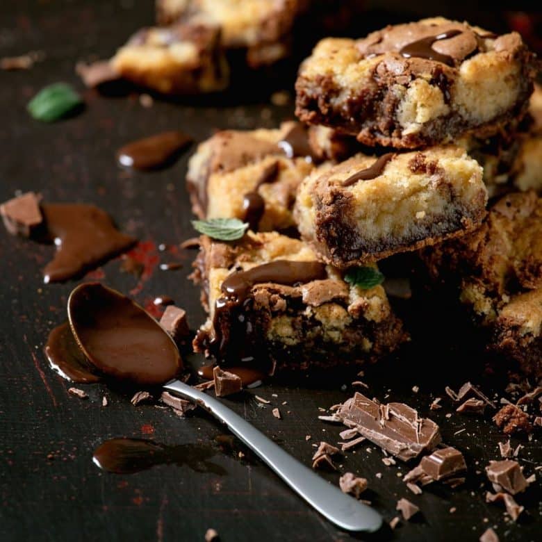 Brookie al airfryer fusión de brownie y cookie