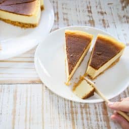 New York cheesecake cuit à l'airfryer