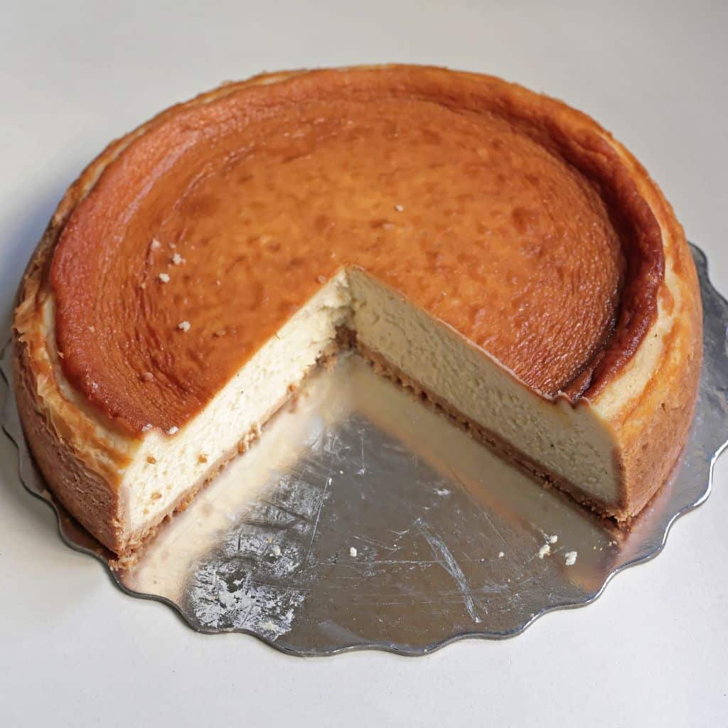 New York Cheesecake lavet og bagt i min Airfryer