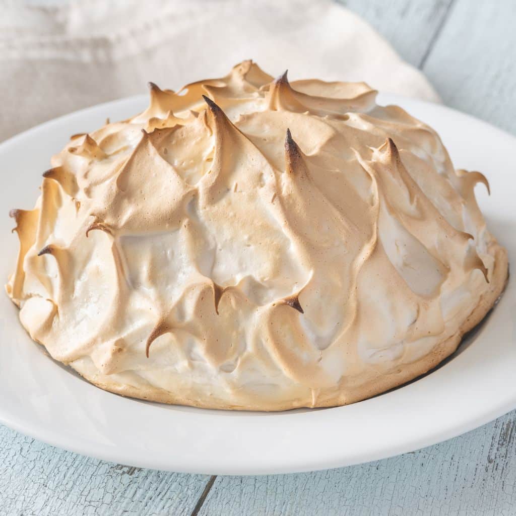 Indbagt Is i Airfryer (Baked Alaska)