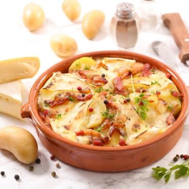 Romige gratin dauphinois uit de airfryer