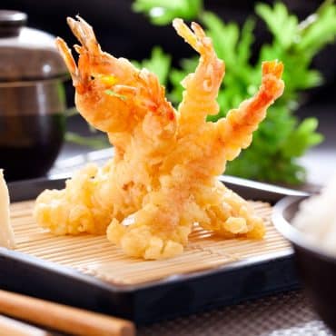 Knusprige Tempura-Garnelen aus dem Airfryer