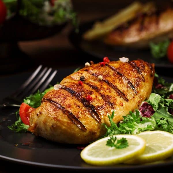 Kipfilet uit de airfryer luchtgebakken kip
