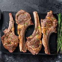 Côtelettes d'agneau épicées à l'airfryer