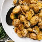 Krispigt stekt parmesanpotatis från airfryer
