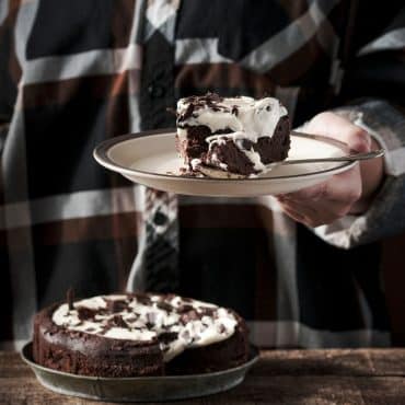 Mississippi mud pie – amerikansk chokladpaj från airfryer