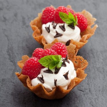 Nøddekurv i airfryer med lækkert fyld