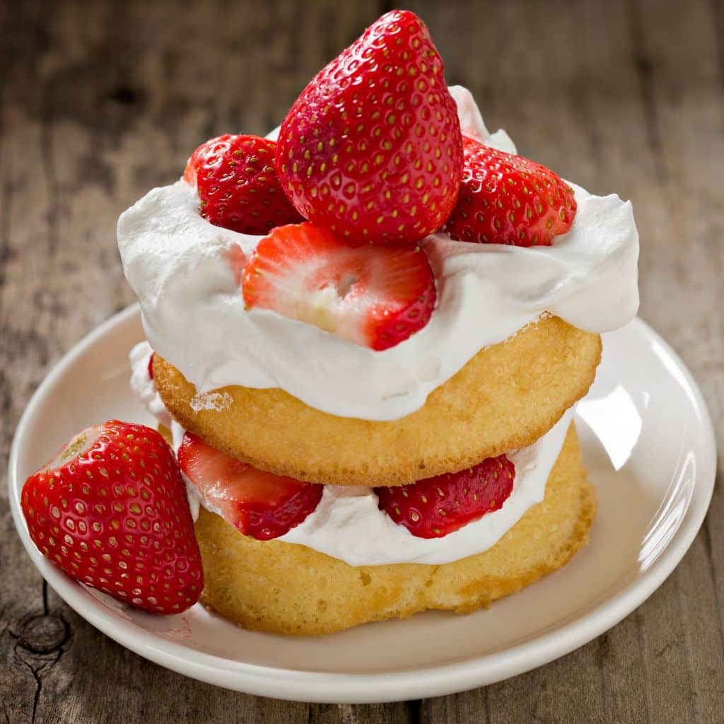 Strawberry shortcake i airfryer