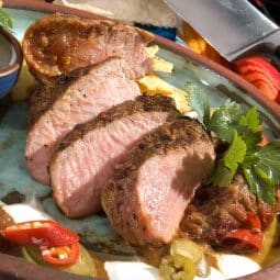 Filetto di maiale succoso dall'airfryer