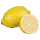 Citron hel og skåret ikon