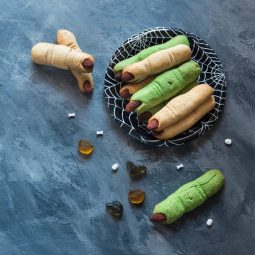 Heksefingre Småkager i airfryer halloween små kager