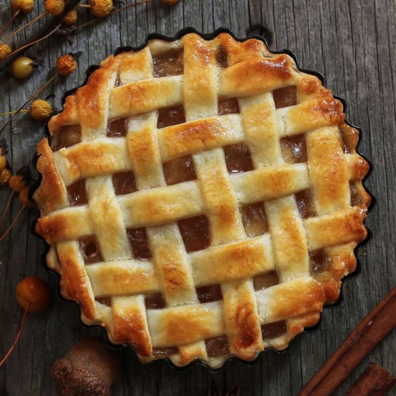 Original amerikansk apple pie fra airfryer