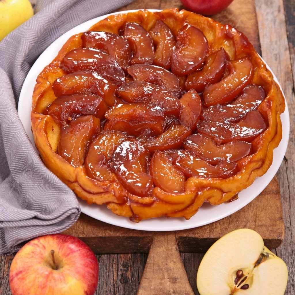 Tarte tatin i airfryer en skøn fransk klassiker