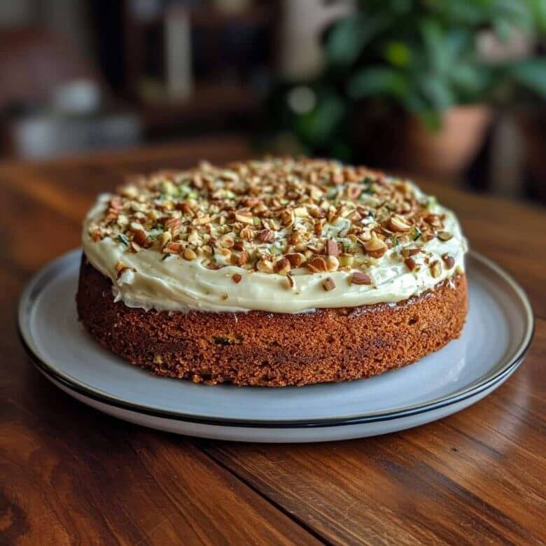 Squashkake med ostekrem fra airfryer