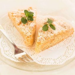 Streuselkuchen i airfryer en klassisk tysk kage