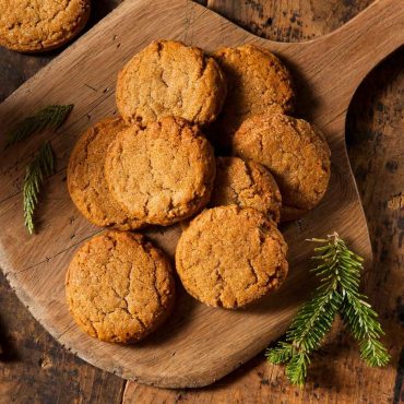 Lakridssmåkager i airfryer med lakrids fra lakridsbybulow