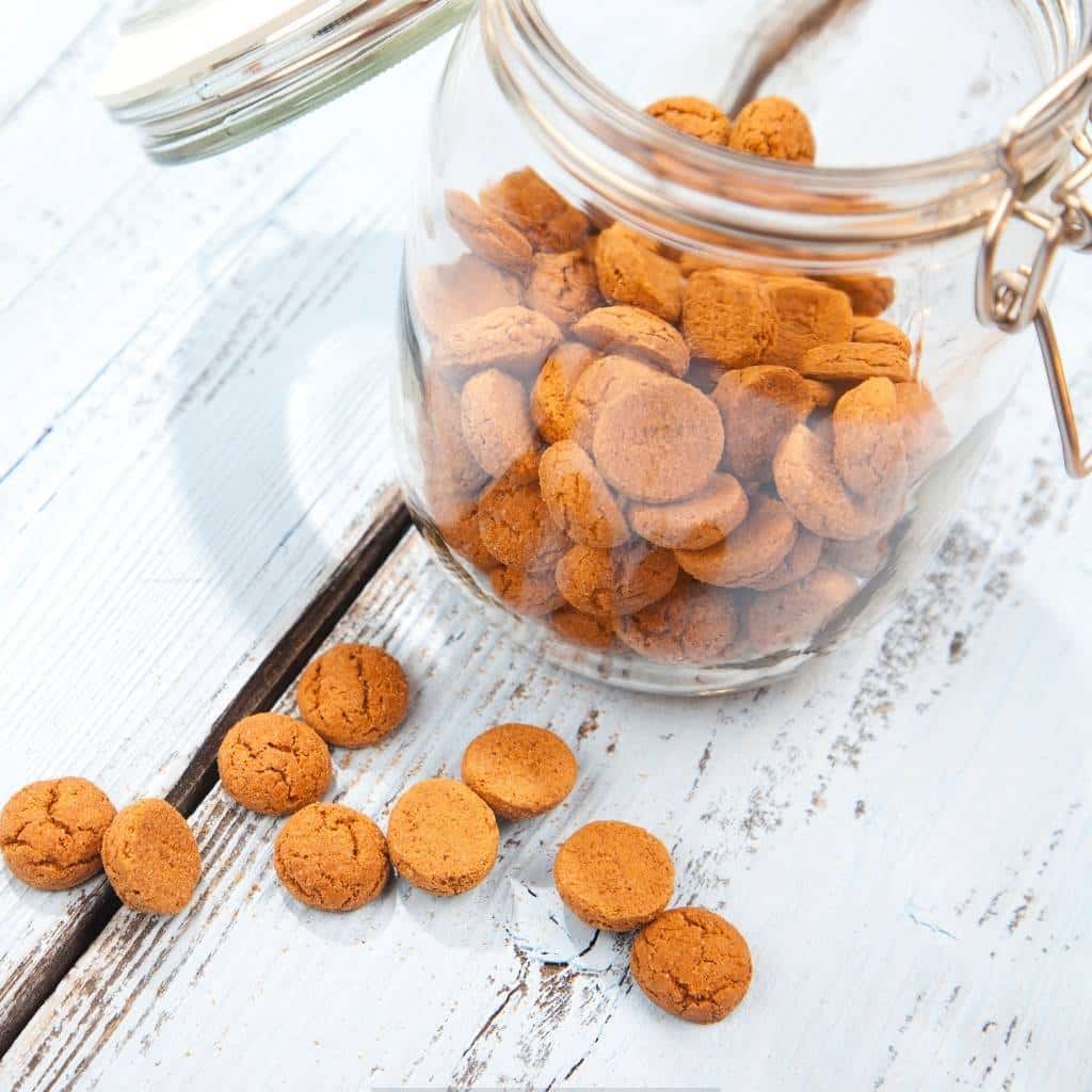 pebernødder i Airfryer julesmåkager i glas