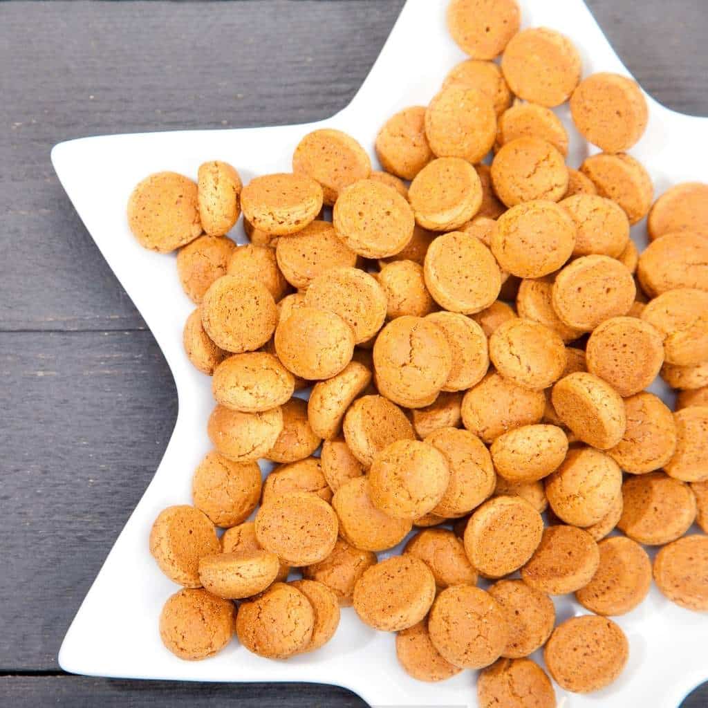 pebernødder bagt i Airfryer en lille jule småkage