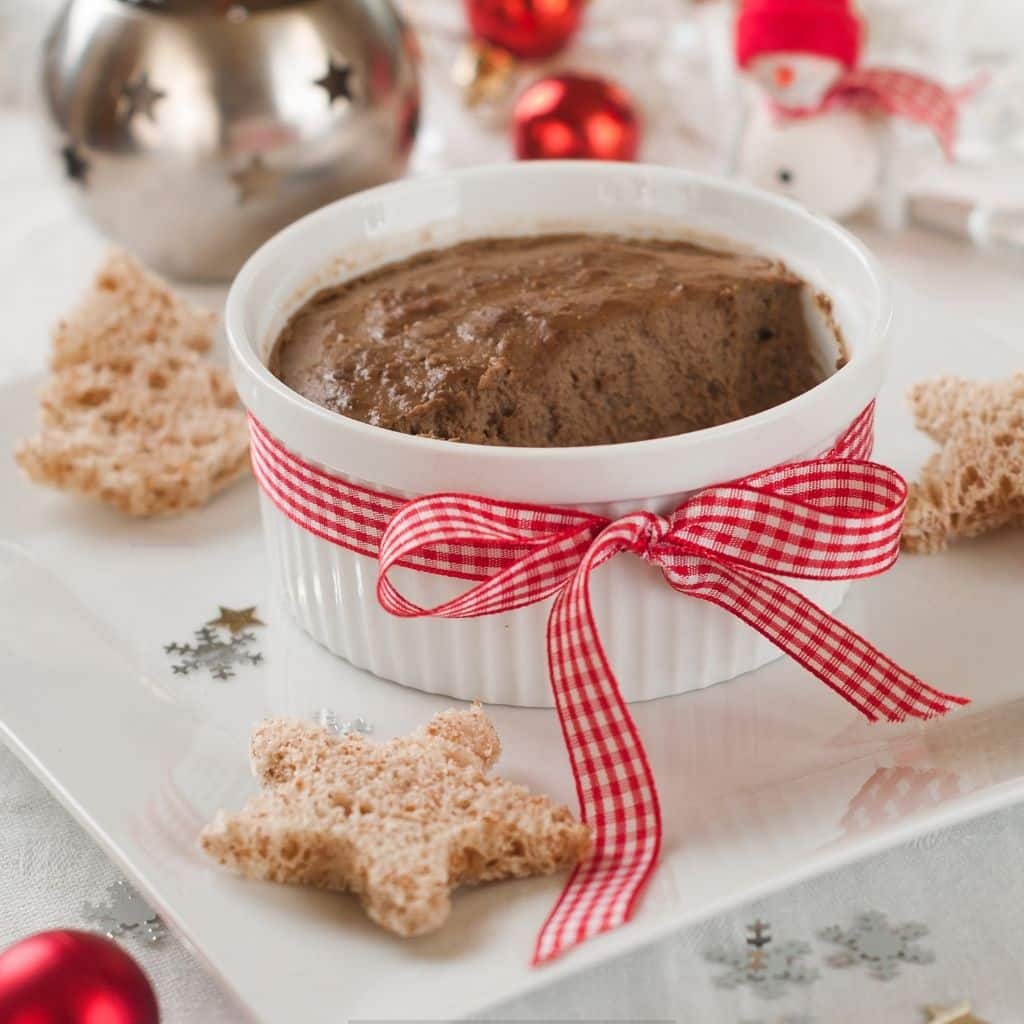 Julepostej bagt i airfryer dansk tradition