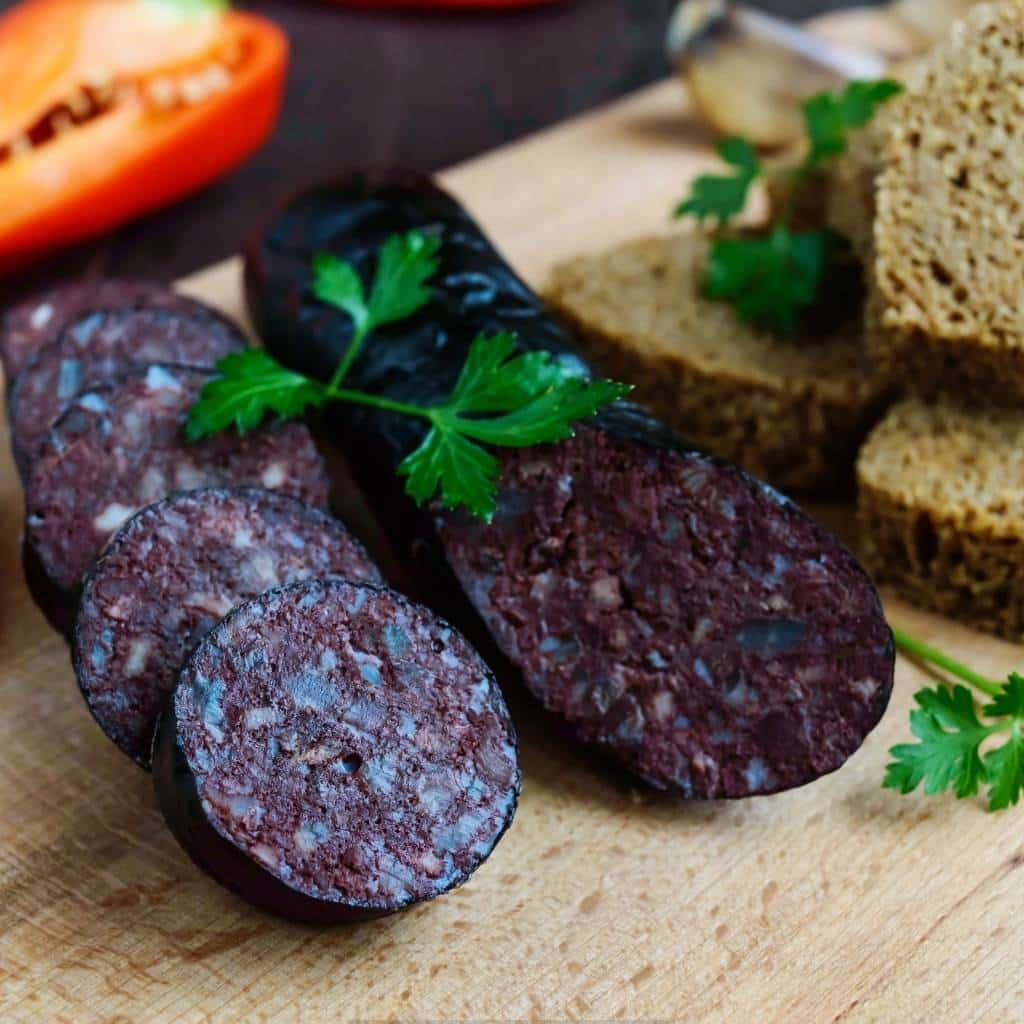 Blodpølse i airfryer