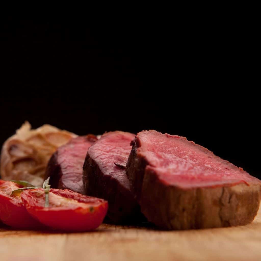 Oksemørbrad stegt i airfryer hel steg