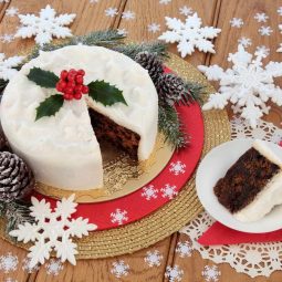 Engelsk julekage i airfryer one english christmas cake