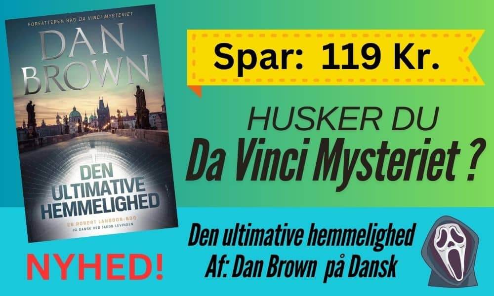 Den ultimative hemmelighed af Dan Brown Ny bog på TILBUD