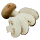 champignon skiveskåret ikon
