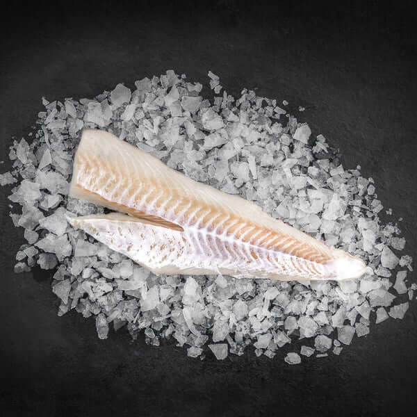 Friske og hvide danske torskefileter