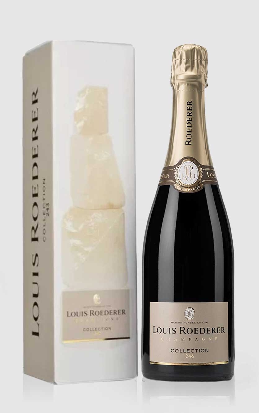 Louis Roederer Collection 246 champagne i elegant gaveæske – perfekt til festlige anledninger