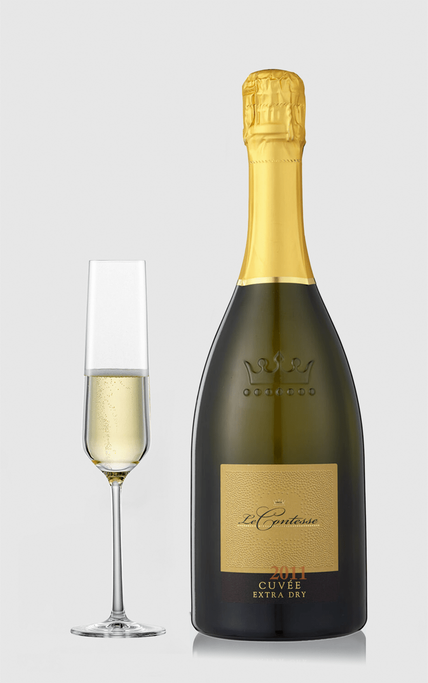 En imponerende 3-liters Jeroboam flaske Le Contesse Prosecco Extra Dry Elegance til festlige anledninger