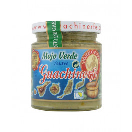 Glas med grøn Mojo Verde sauce fra De Kanariske Øer