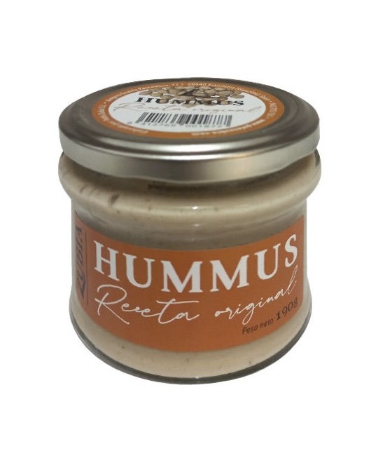 Dåse med cremet Hummus fra Iberitos klar til servering