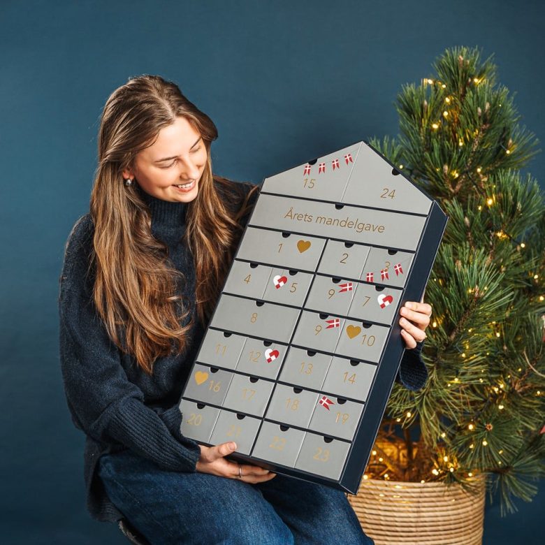 Kæmpe chokoladekalender 2025 – Luksus Cocoture chokolade julekalender 1165 gram