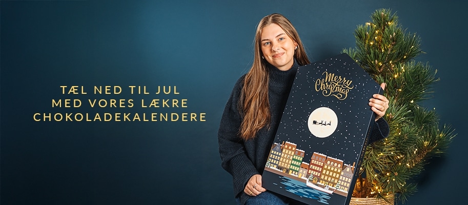 Julekalender-Chokoladekalender-luksus kalender for voksne