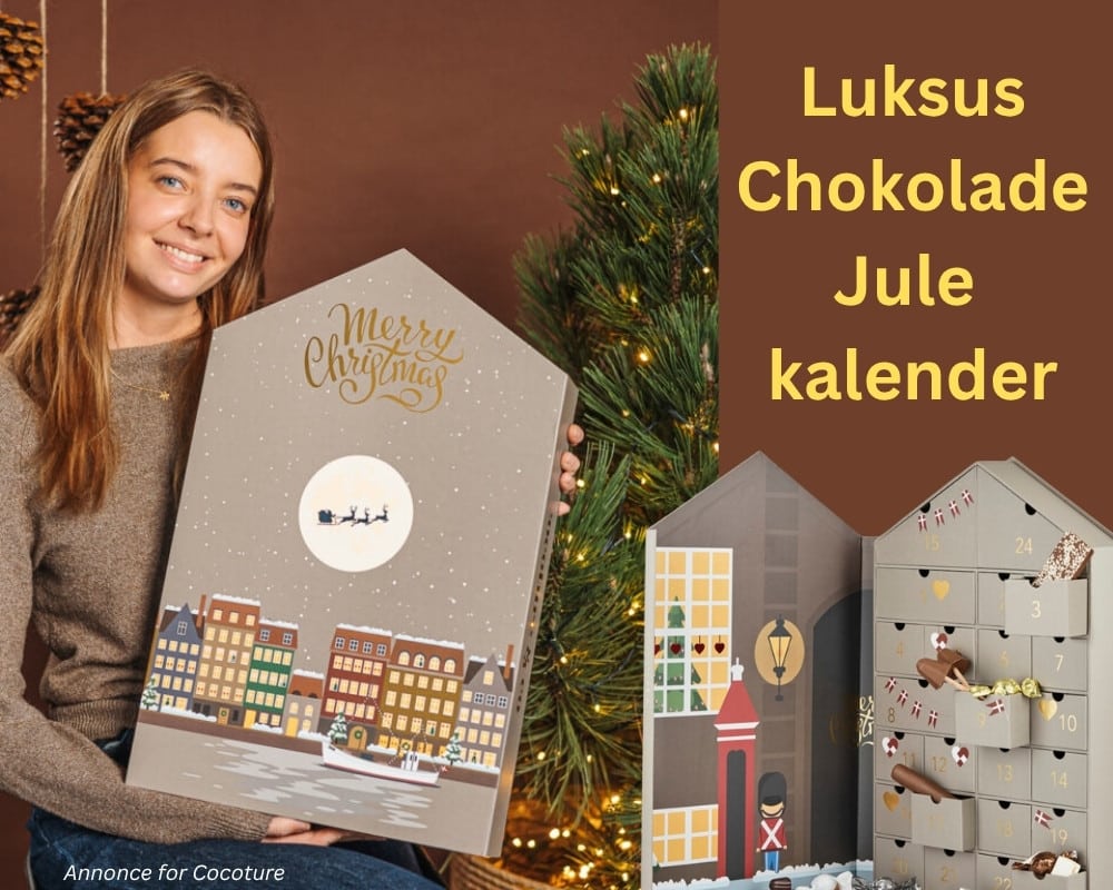 Kæmpe chokolade jule kalender år 2025