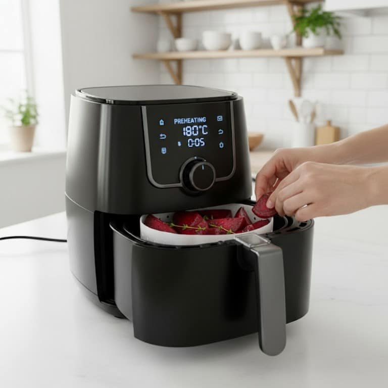 Læg rødbedebådene i ét lag med luft imellem.