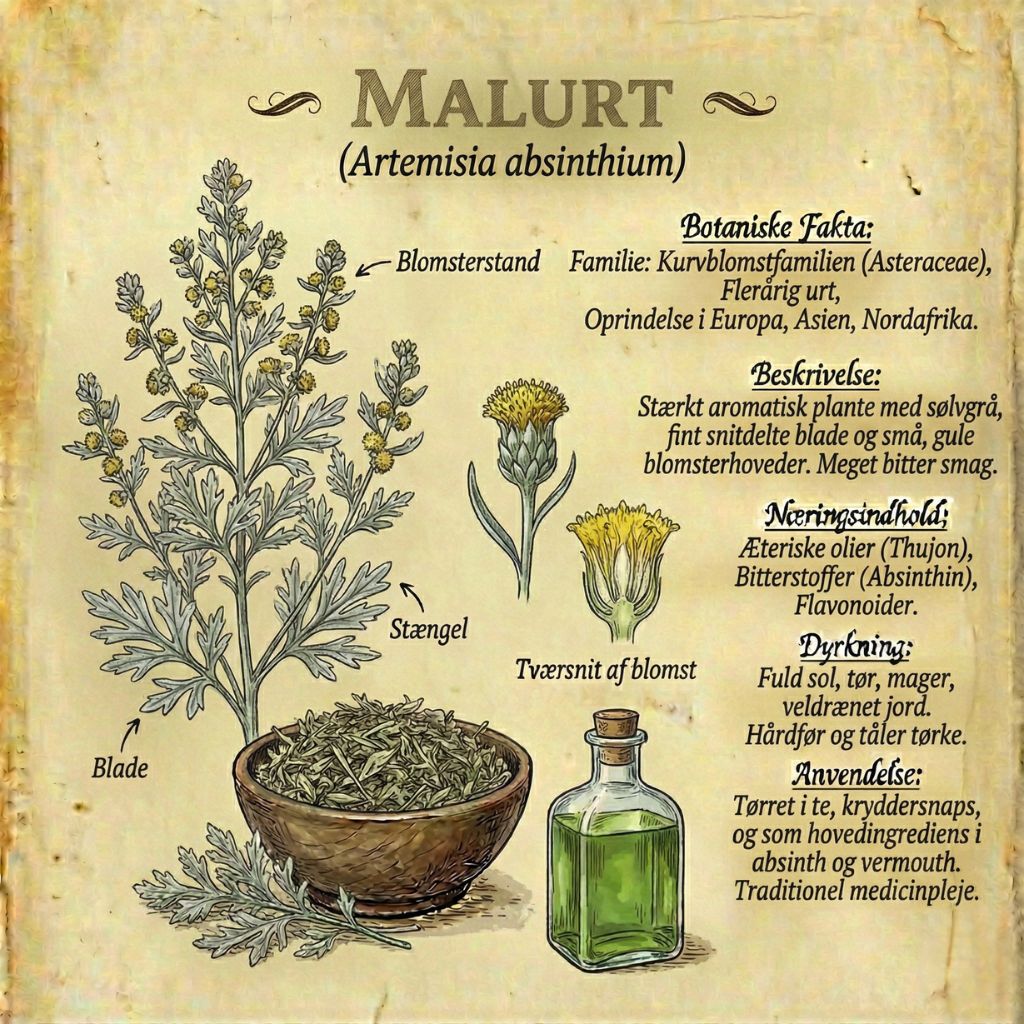 Malurt infografik