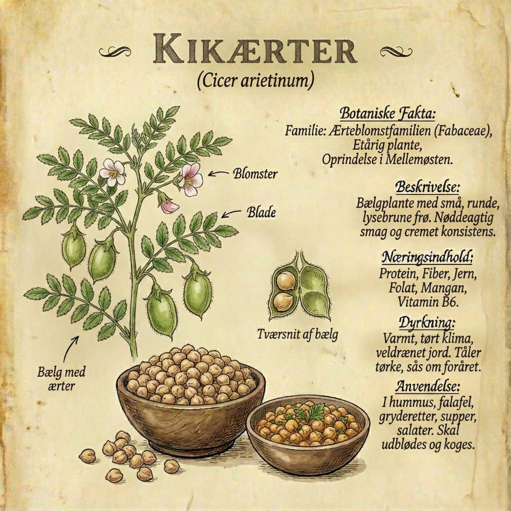 infographic Kikærter fact sheet