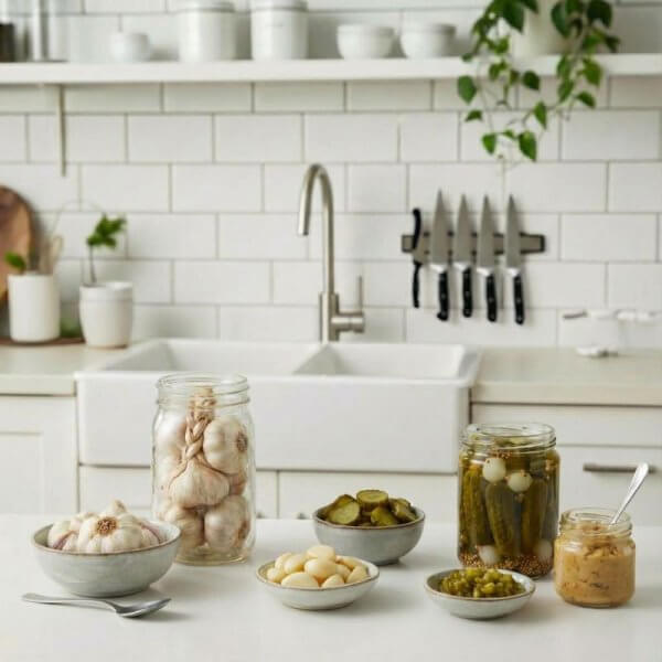 Grøntsager på glas og dåse