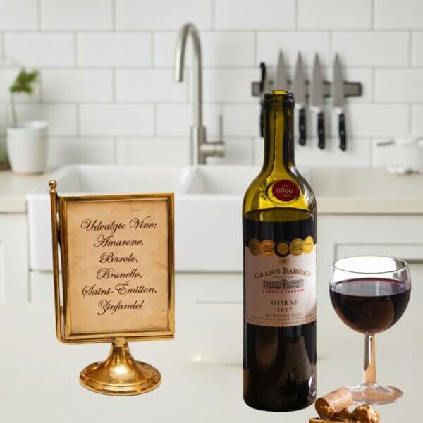 Populære rødvins typer og områder