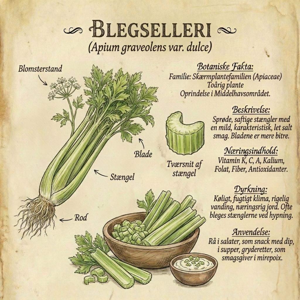 Blegselleri infographic
