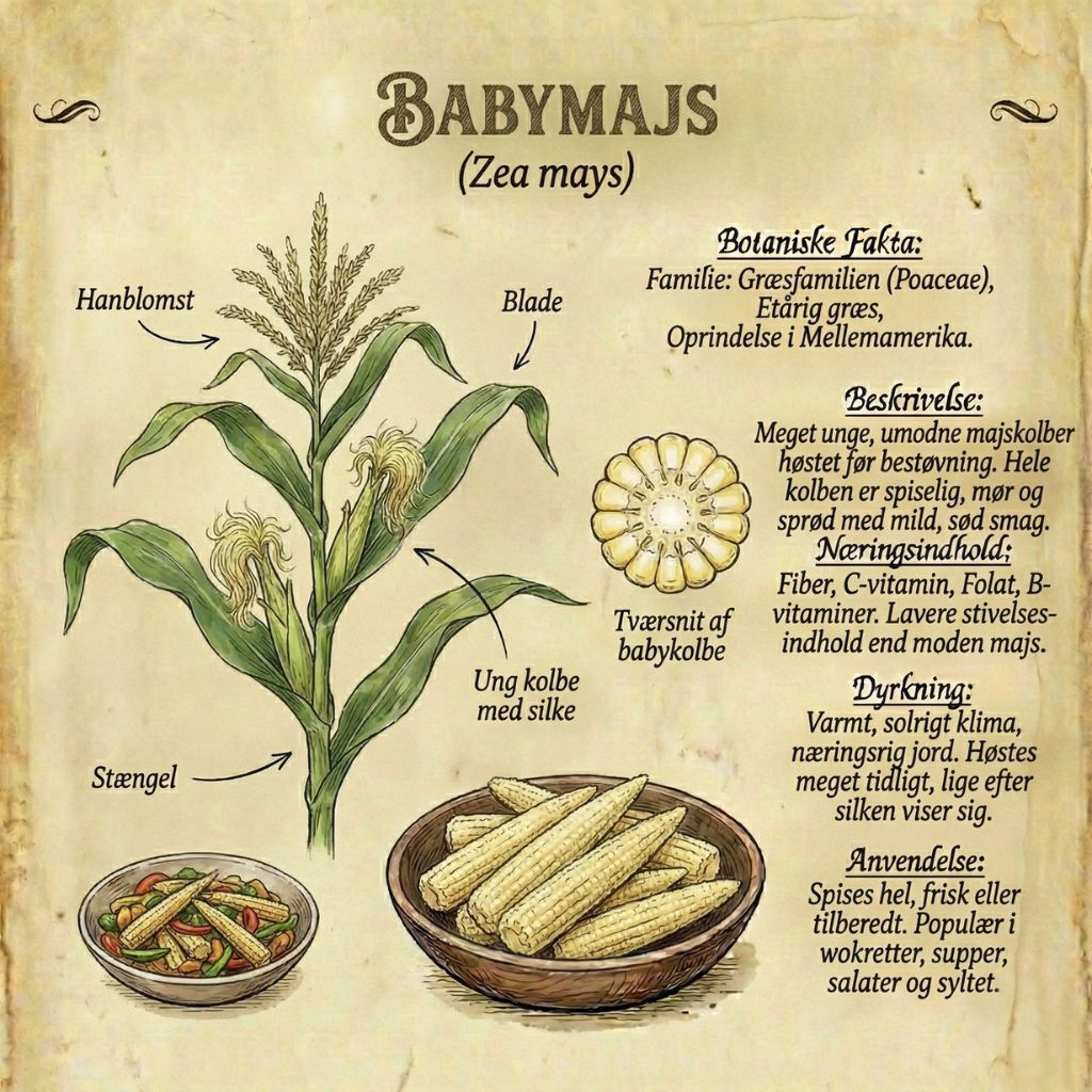 Babymajs infographic