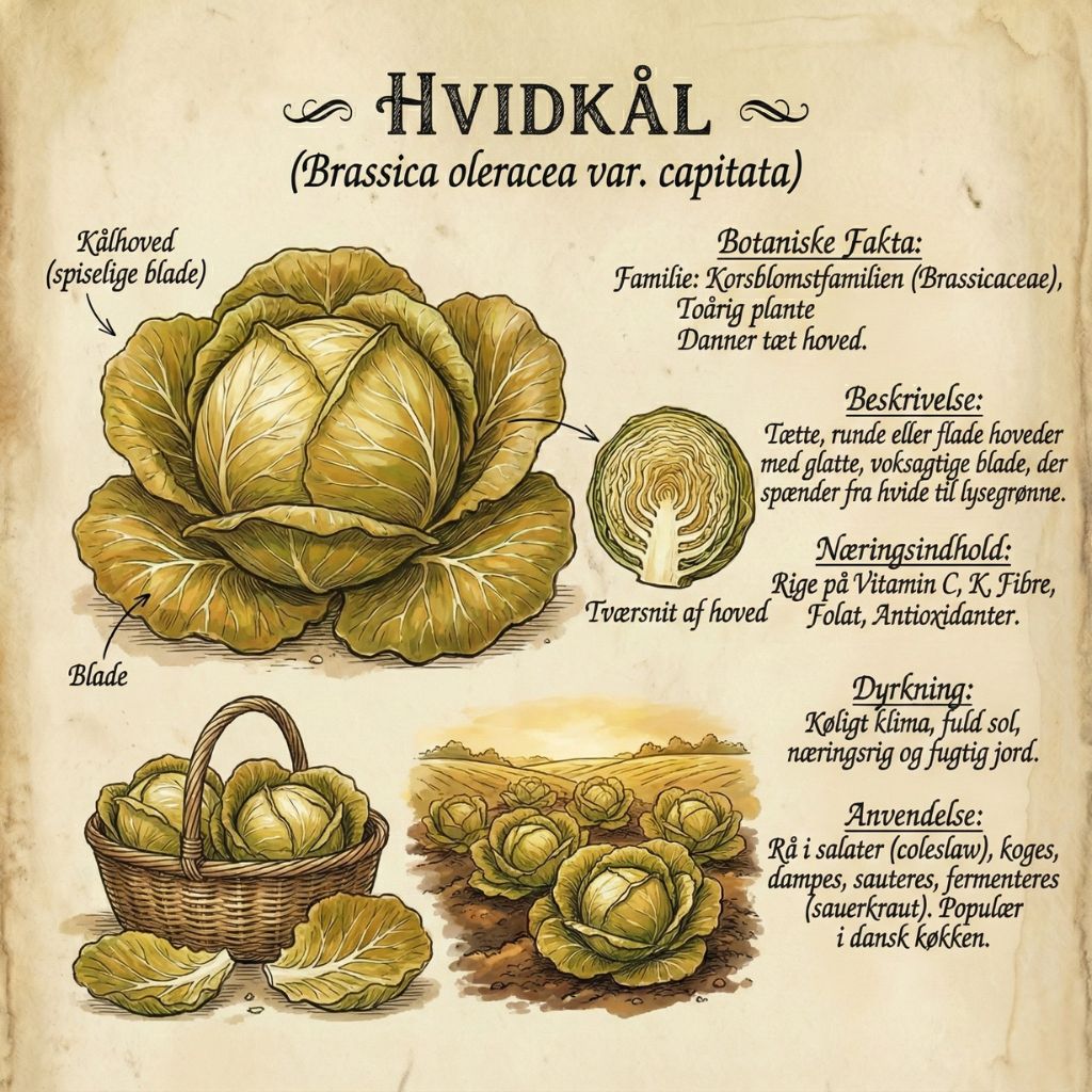 Hvidkål infographic