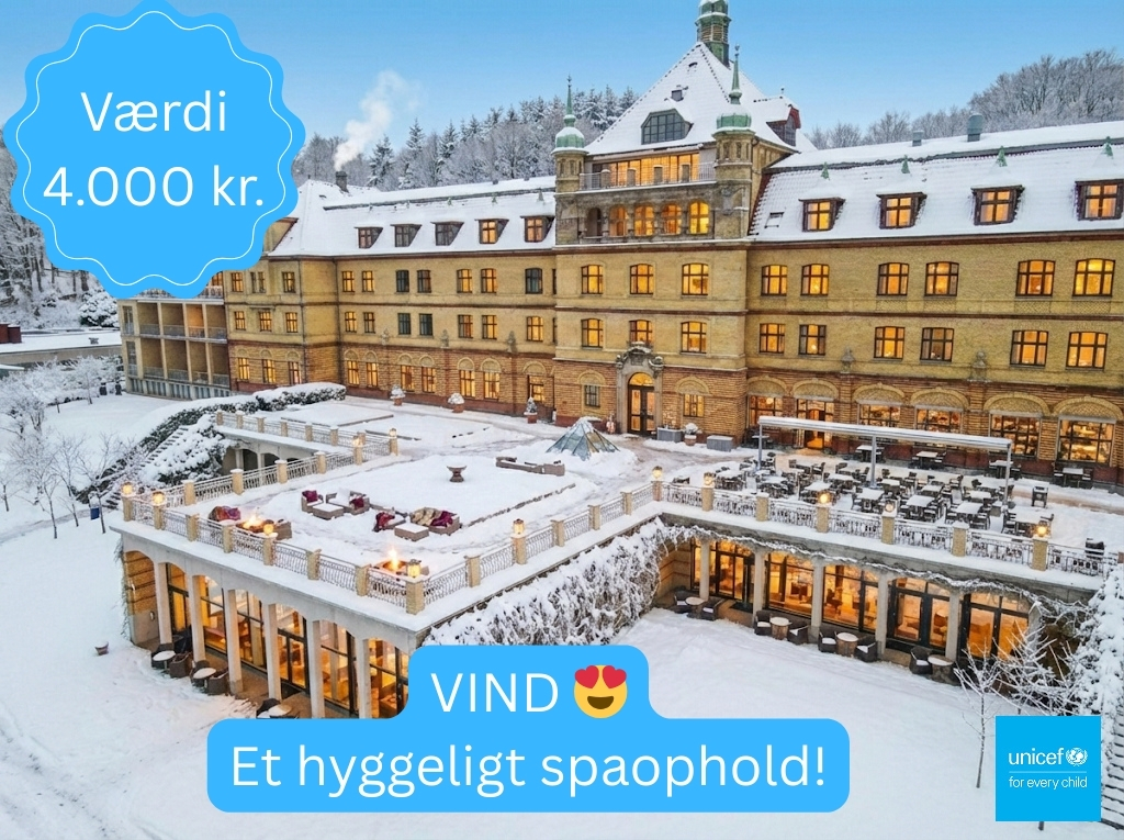 Hotel Vejlefjord om vinteren hvor du kan vinde et spa ophold