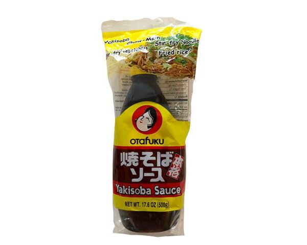 Otafuku Yakisoba Sauce 500g flaske - japansk stir-fry sauce til nudler og ris