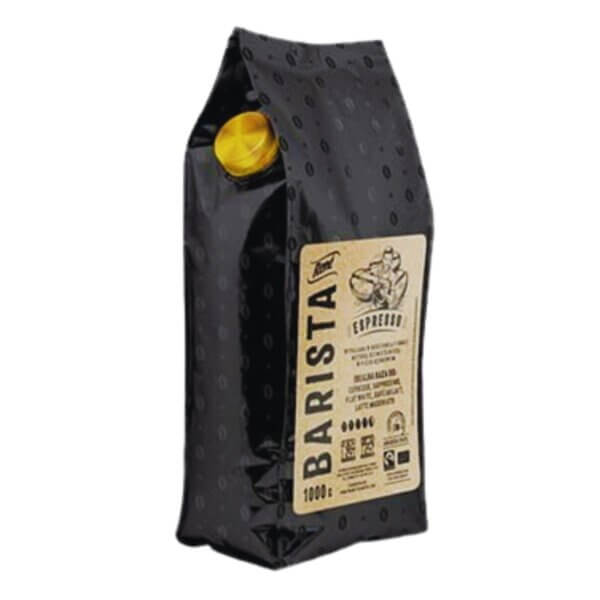 Café René René Barista Kaffebønner 1000 g i en flot sort pose