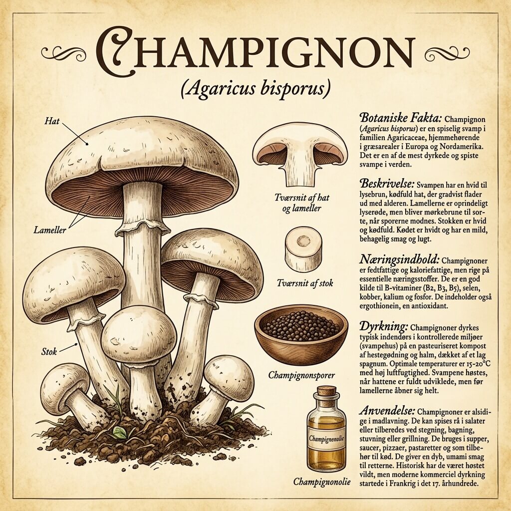 Factsheet om champignon